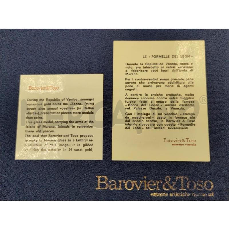 FERMA CARTE 5PZ BAROVIER E TOSO  | Mercatino dell'Usato Verona fiera 5