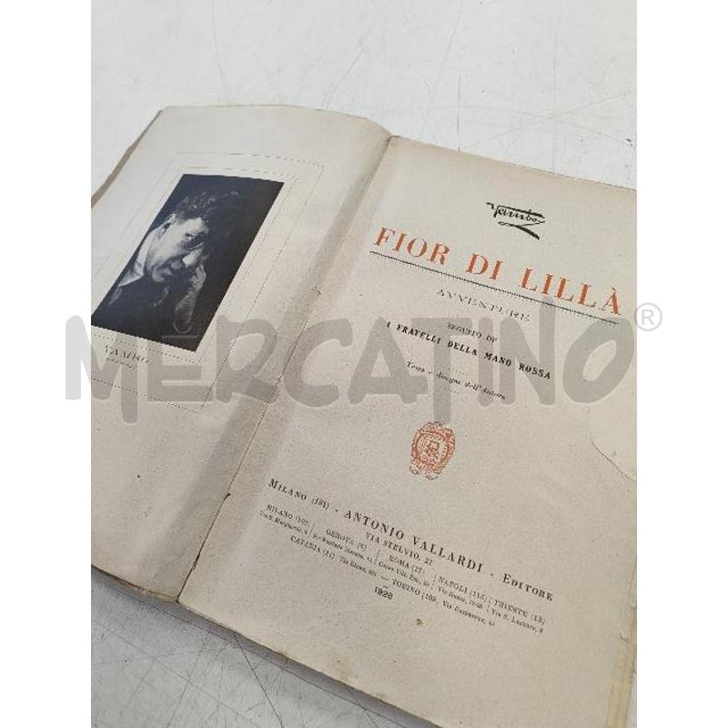FIOR DI LILLA YAMBO VALLARDI 1928  | Mercatino dell'Usato Verona fiera 3