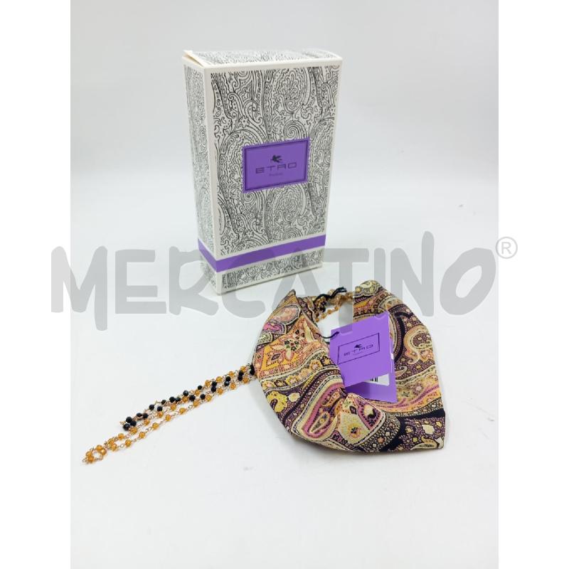 FOULARD ETRO PROFUMI CON CHIUSURA SFERA STRASS | Mercatino dell'Usato Verona fiera 1