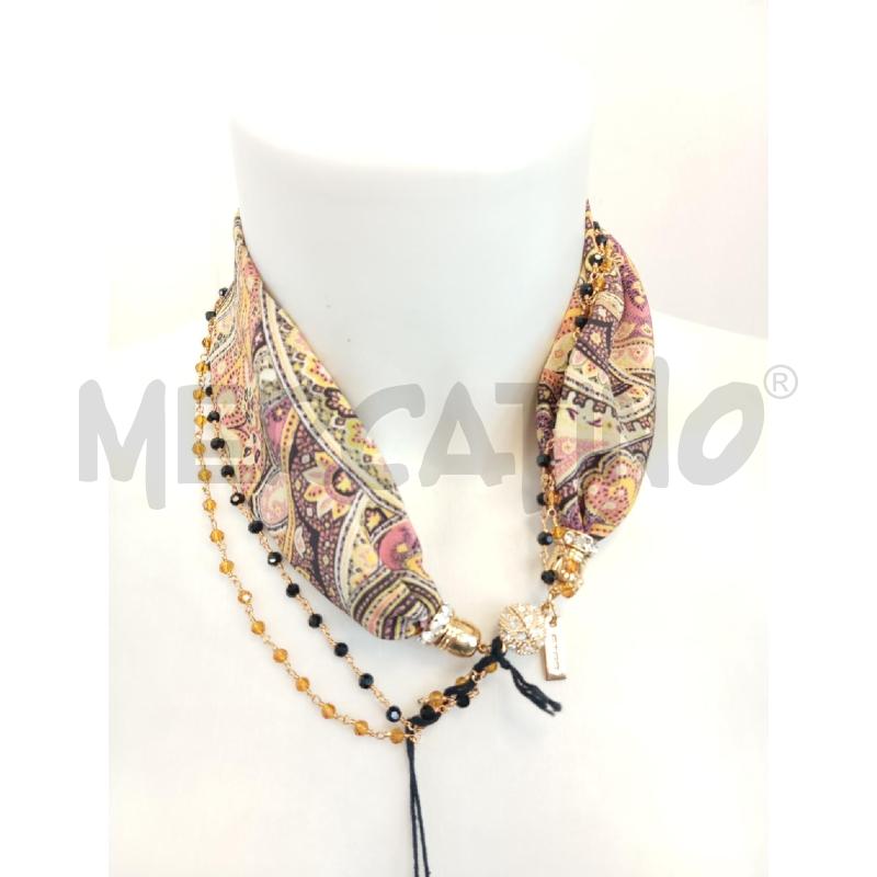 FOULARD ETRO PROFUMI CON CHIUSURA SFERA STRASS | Mercatino dell'Usato Verona fiera 3