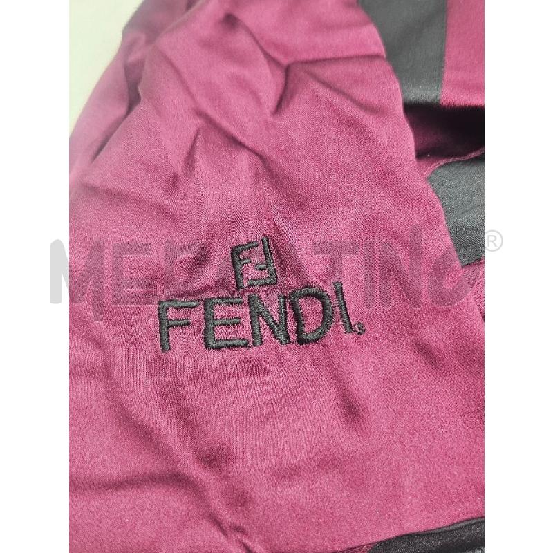 FOULARD FENDI RIGHE VINACEA NERO  | Mercatino dell'Usato Verona fiera 3