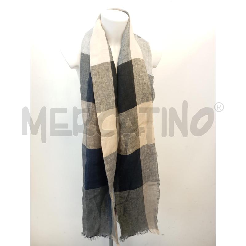 FOULARD GALLO QUADRI GRI BIA | Mercatino dell'Usato Verona fiera 1