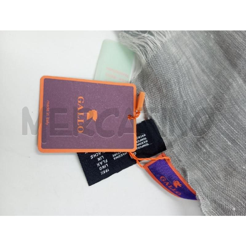 FOULARD GALLO QUADRI GRI BIA | Mercatino dell'Usato Verona fiera 2