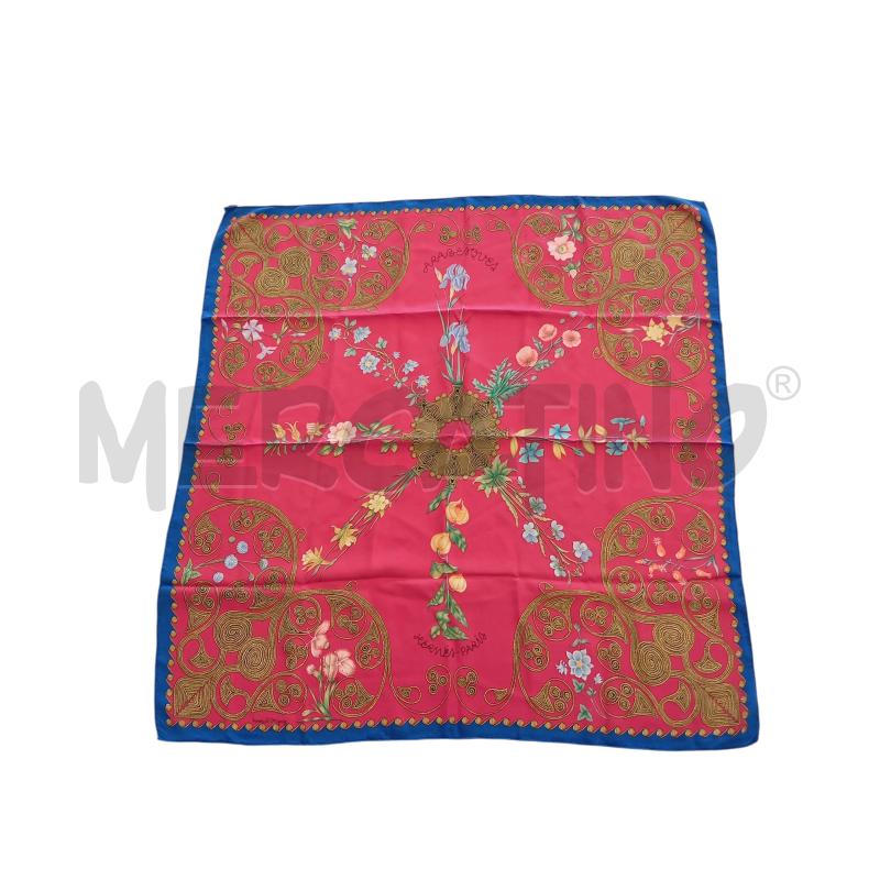 FOULARD HERMES ARABESQUES ROSSO IN SETA  | Mercatino dell'Usato Verona fiera 1
