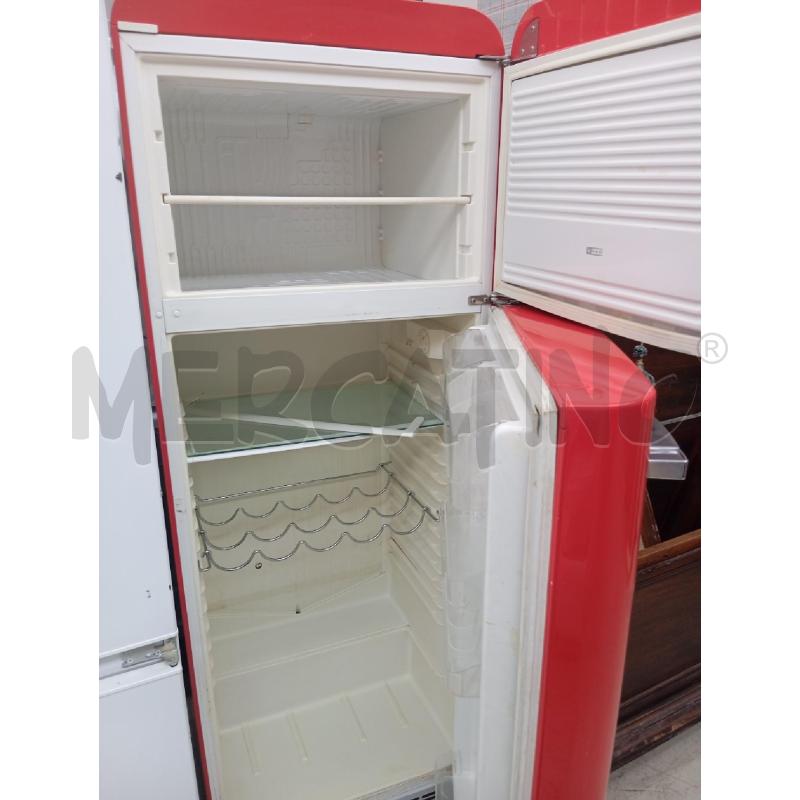 FRIGORIFERO ROSSO SMEG BOMBATO | Mercatino dell'Usato Verona fiera 2
