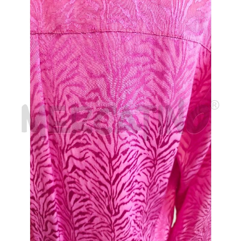 GIACCA CAMICIA D JUST CAVALLI ROSA PROFILI NERI  | Mercatino dell'Usato Verona fiera 4