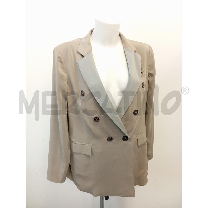 GIACCA DONNA CUCINELLI SETA REVERSIBILE TORTORA GRIGIO  | Mercatino dell'Usato Verona fiera 1