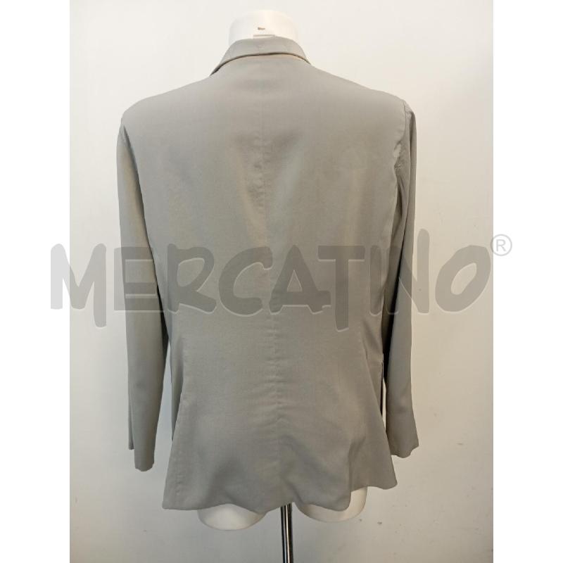GIACCA DONNA CUCINELLI SETA REVERSIBILE TORTORA GRIGIO  | Mercatino dell'Usato Verona fiera 4
