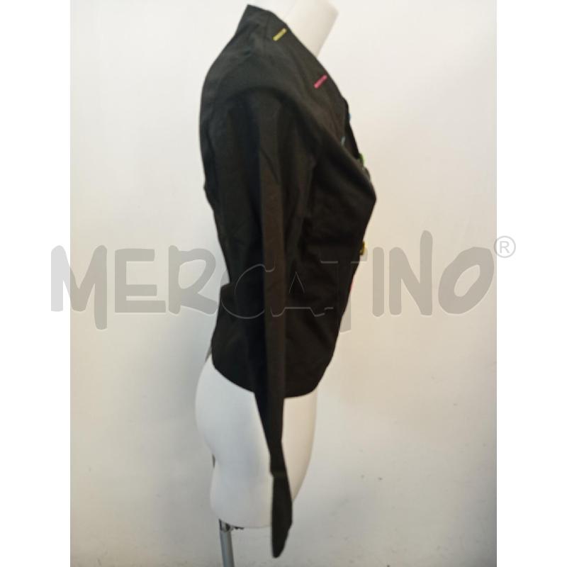GIACCA DONNA FERRE NERO BOTTONI COLORATI | Mercatino dell'Usato Verona fiera 3