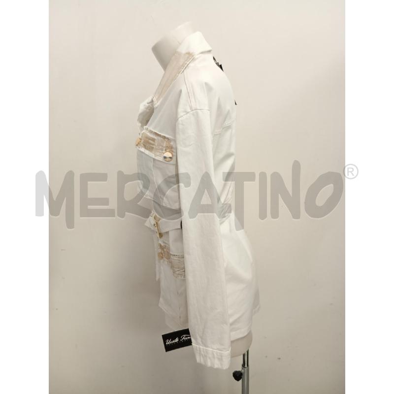 GIACCA DONNA FRACOMINA BIANCO DORATA  | Mercatino dell'Usato Verona fiera 3