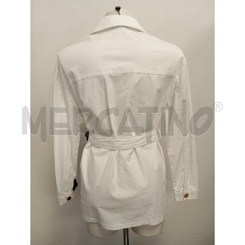 GIACCA DONNA FRACOMINA BIANCO DORATA  | Mercatino dell'Usato Verona fiera 4