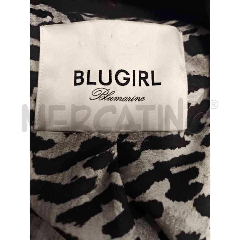 GIACCA D BLUGIRL NERA INTERNO ANIMALIER  | Mercatino dell'Usato Verona fiera 4
