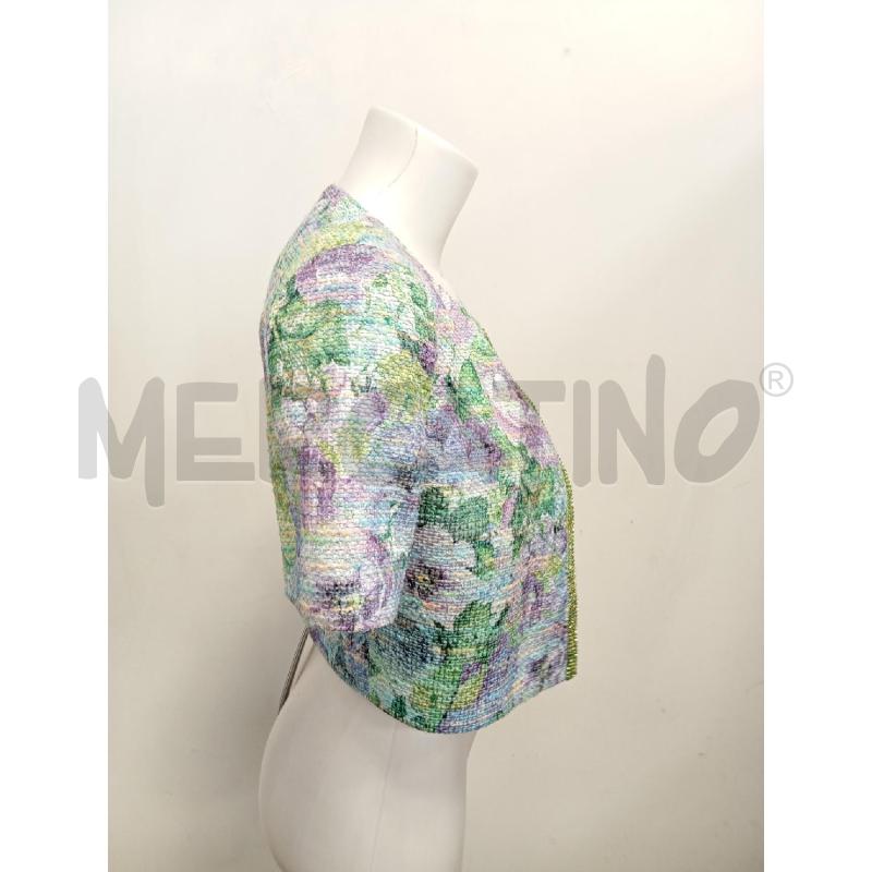 GIACCA D CARLO PIGNATELLI FAMNTASIA ASTRATTA STRASS VERDI  | Mercatino dell'Usato Verona fiera 3