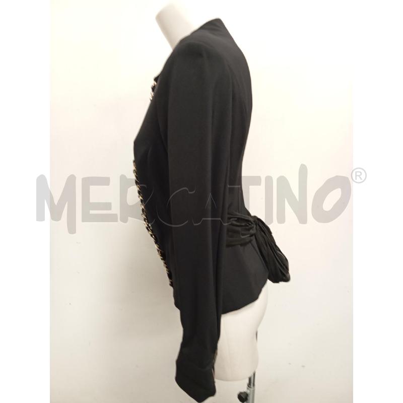 GIACCA D ELISABETTA FRANCHI  NERA CATENA DAVANTI  | Mercatino dell'Usato Verona fiera 3