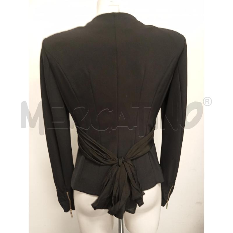 GIACCA D ELISABETTA FRANCHI  NERA CATENA DAVANTI  | Mercatino dell'Usato Verona fiera 4