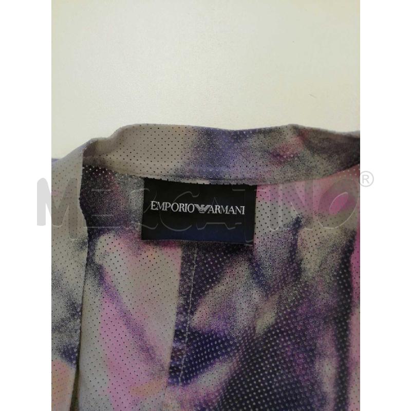 GIACCA D EMPORIO ARMANI GRIGIA ROSA TRAFFORATA PELLE | Mercatino dell'Usato Verona fiera 4