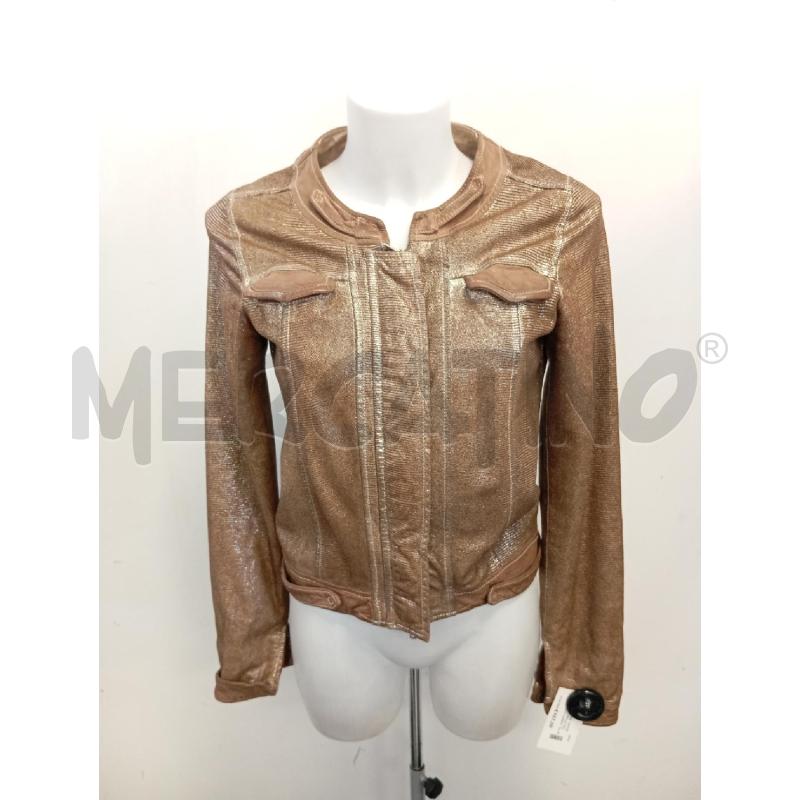 GIACCA D IN PELLE GIORGIO BRATO MARRONE  | Mercatino dell'Usato Verona fiera 1