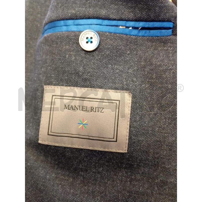 GIACCA D MANUEL RITZ BLU MELANGE  | Mercatino dell'Usato Verona fiera 4