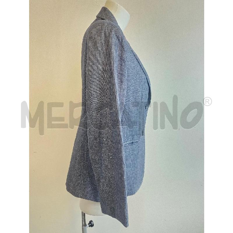 GIACCA D MAX MARA DENIN CUCITURE BIANCHE  | Mercatino dell'Usato Verona fiera 2