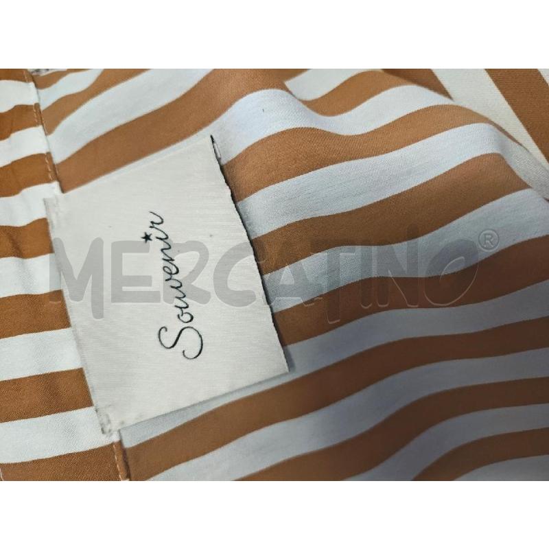 GIACCA D SOUVENIR A RIGHE BIA BEIGE AZZ  | Mercatino dell'Usato Verona fiera 4
