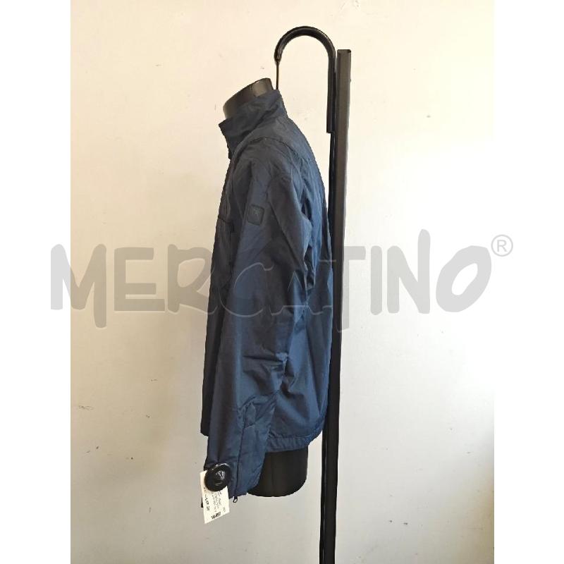 GIACCA U CHERVO ANTIVENTO BLU QUADRETTI  | Mercatino dell'Usato Verona fiera 2