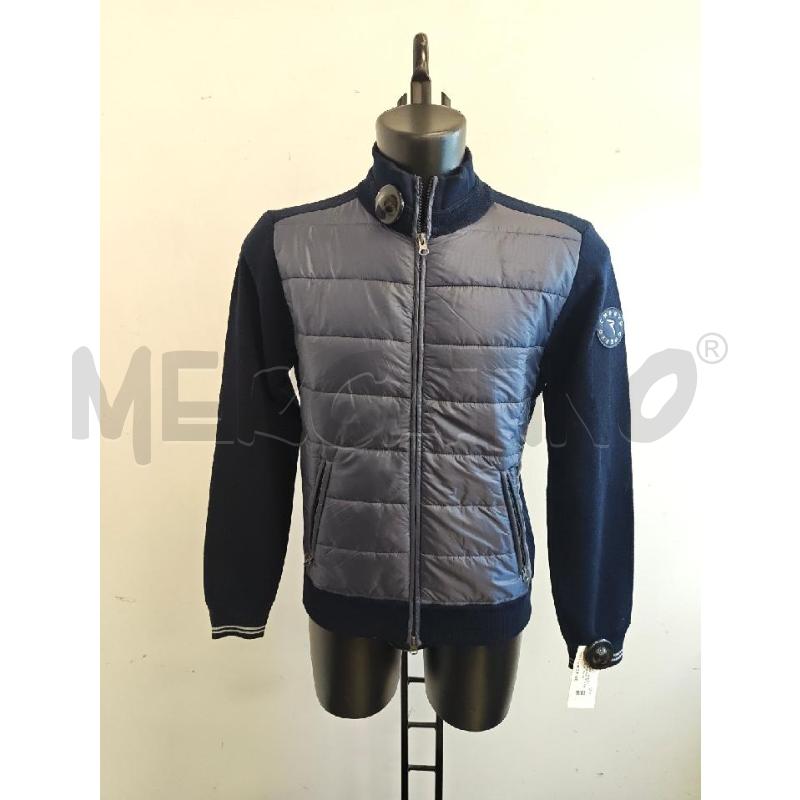 GIACCA U CHERVO NYLON E LANA BLU  | Mercatino dell'Usato Verona fiera 1