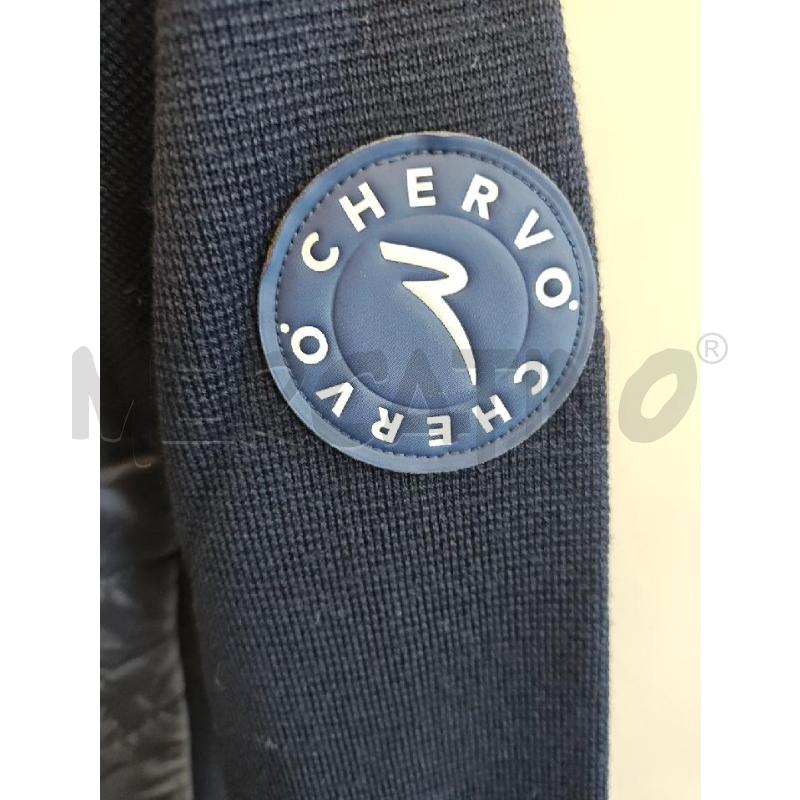 GIACCA U CHERVO NYLON E LANA BLU  | Mercatino dell'Usato Verona fiera 2