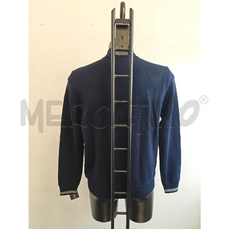 GIACCA U CHERVO NYLON E LANA BLU  | Mercatino dell'Usato Verona fiera 4
