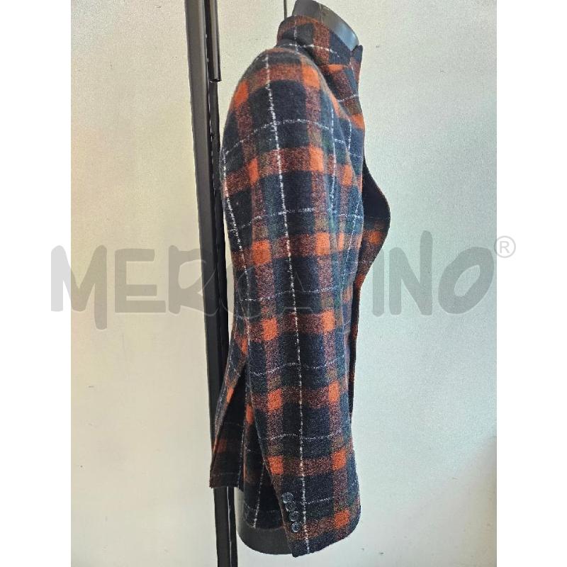 GIACCA U L.B.M TARTAN VERDE ROSSA BLU BIA  | Mercatino dell'Usato Verona fiera 2