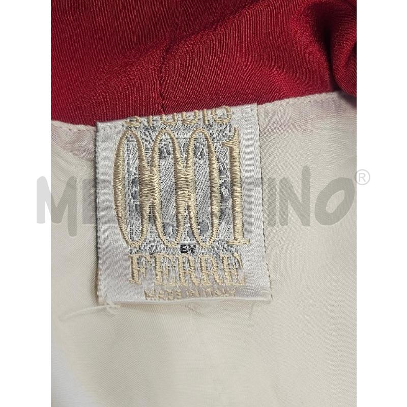 GILET D GIANFRANCO FERRE BIANCA COLLO INSERTO ROSSO  | Mercatino dell'Usato Verona fiera 4