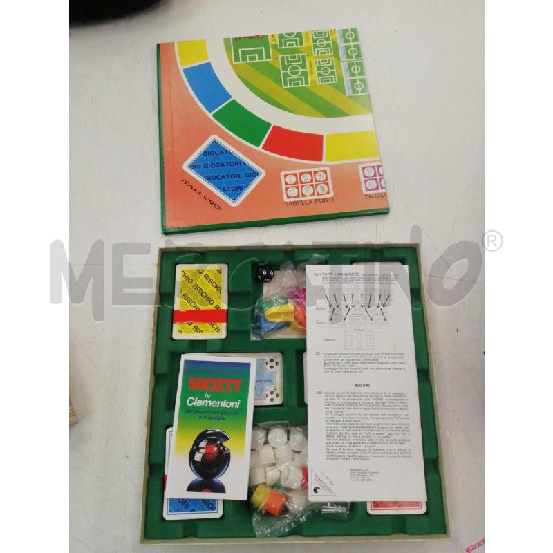 GIOCO DI SOCIETÀ VINTAGE ITALIA 90 CLEMENTONI | Mercatino dell'Usato Verona fiera 2