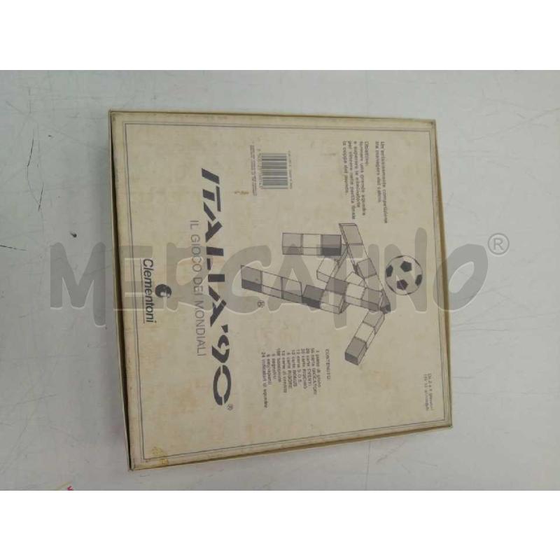 GIOCO DI SOCIETÀ VINTAGE ITALIA 90 CLEMENTONI | Mercatino dell'Usato Verona fiera 3