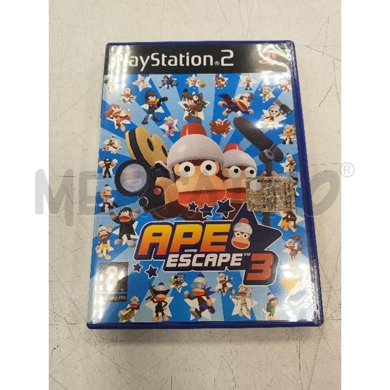 GIOCO PLAY 2 APE ESCAPE 3 | Mercatino dell'Usato Verona fiera 1