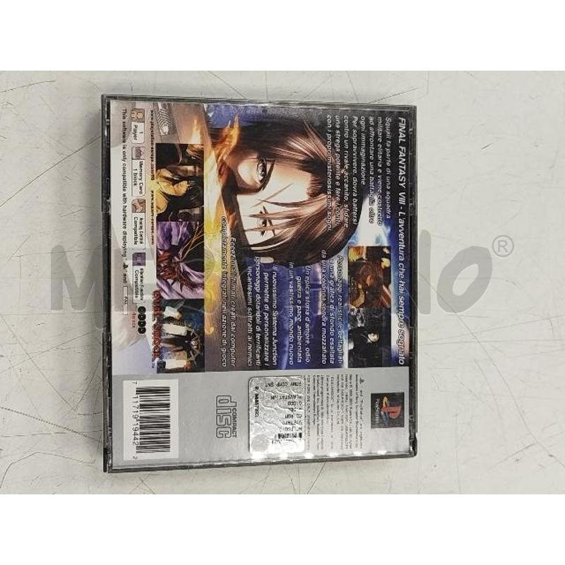 GIOCO PLAY FINAL FANTASY VIII | Mercatino dell'Usato Verona fiera 2