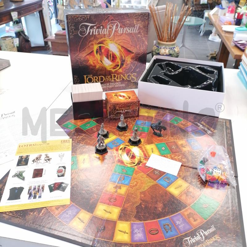 GIOCO TRIVIAL PURSUIT THE LORD OF RING MOVIE TRILOGY COLLECTOR'S EDITION | Mercatino dell'Usato Verona fiera 1