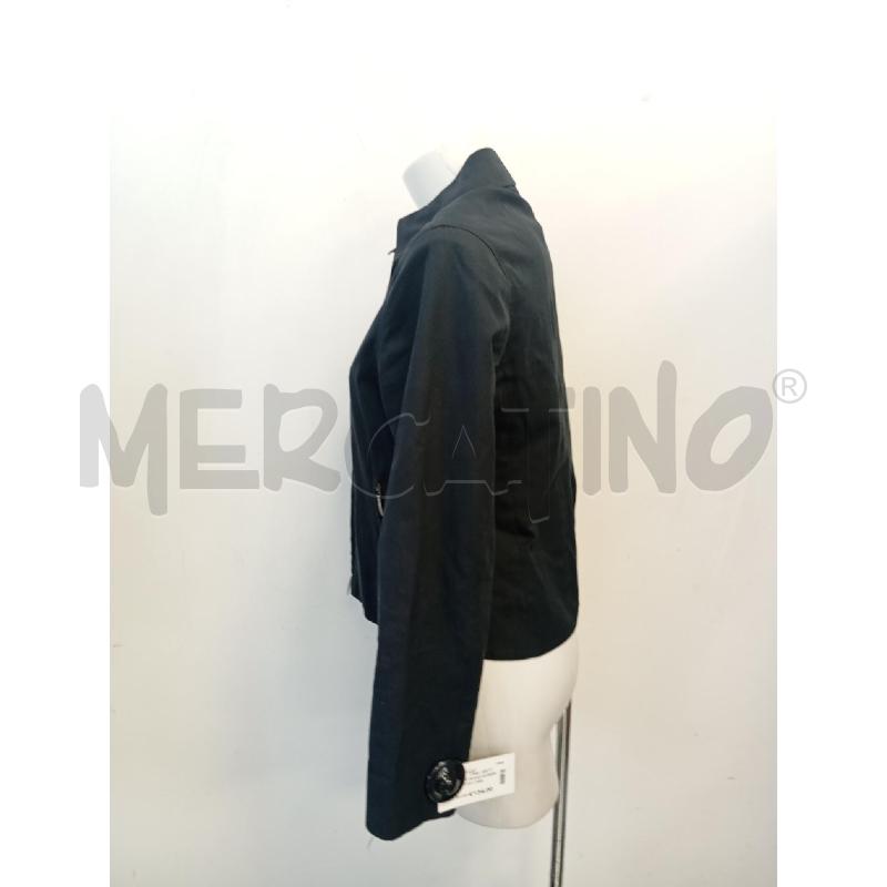 GIUBBINO DONNA BURBERRY NERO INT CHECK ZIP | Mercatino dell'Usato Verona fiera 3