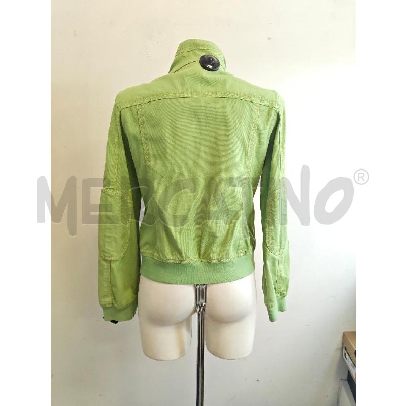 GIUBBINO DONNA FAY DENIM VERDE FIORI GIALLO | Mercatino dell'Usato Verona fiera 3