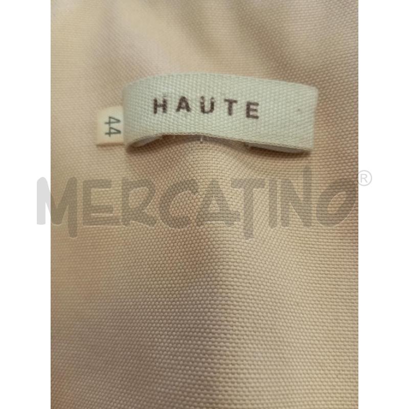 GIUBBINO DONNA HAUTE PELLE BEIGE ZIP  | Mercatino dell'Usato Verona fiera 5