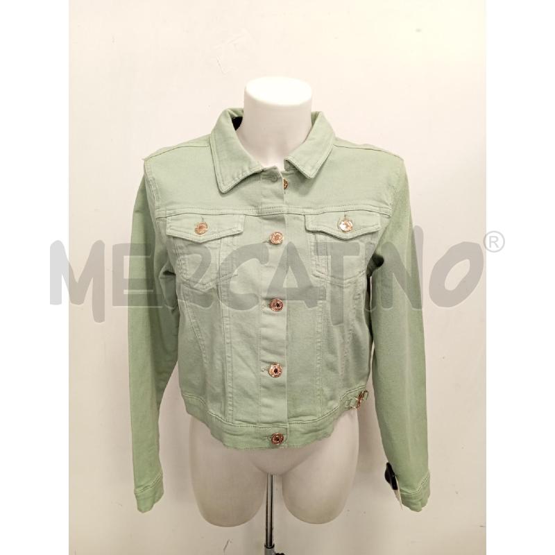 GIUBBINO DONNA JEANS FRACOMINA VERDE SALVIA | Mercatino dell'Usato Verona fiera 1