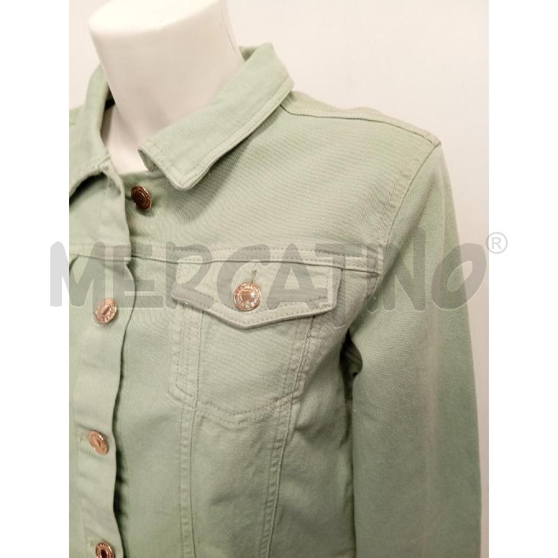 GIUBBINO DONNA JEANS FRACOMINA VERDE SALVIA | Mercatino dell'Usato Verona fiera 2