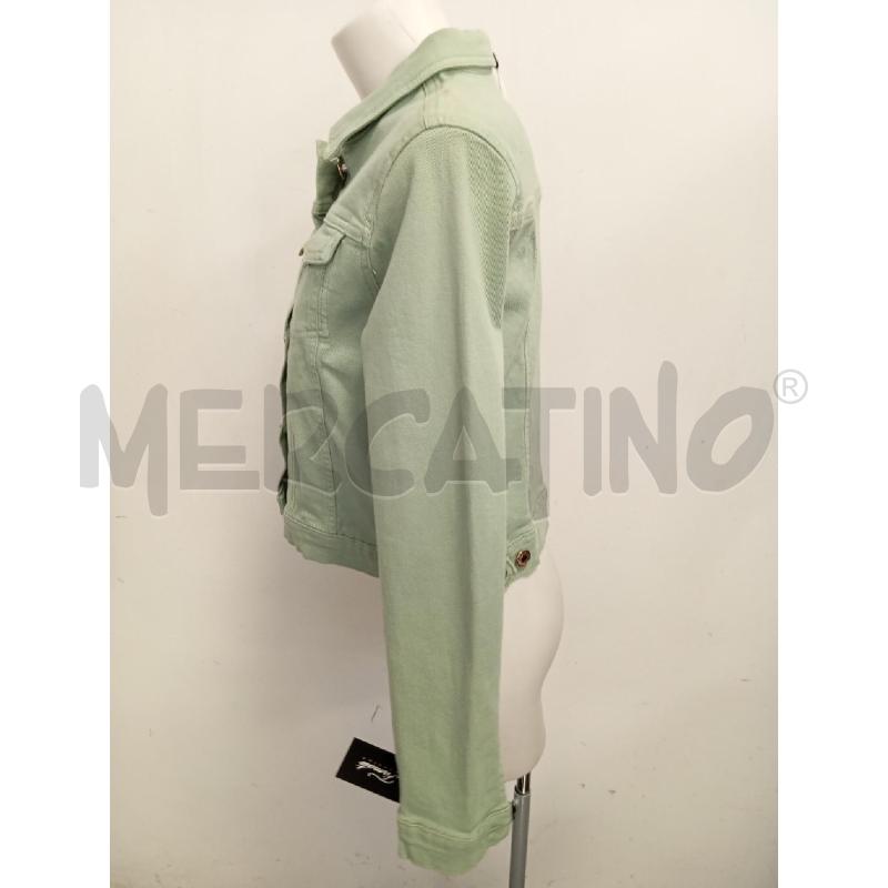 GIUBBINO DONNA JEANS FRACOMINA VERDE SALVIA | Mercatino dell'Usato Verona fiera 3