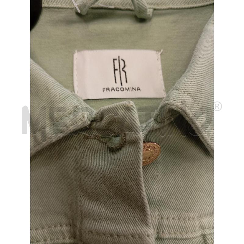 GIUBBINO DONNA JEANS FRACOMINA VERDE SALVIA | Mercatino dell'Usato Verona fiera 5