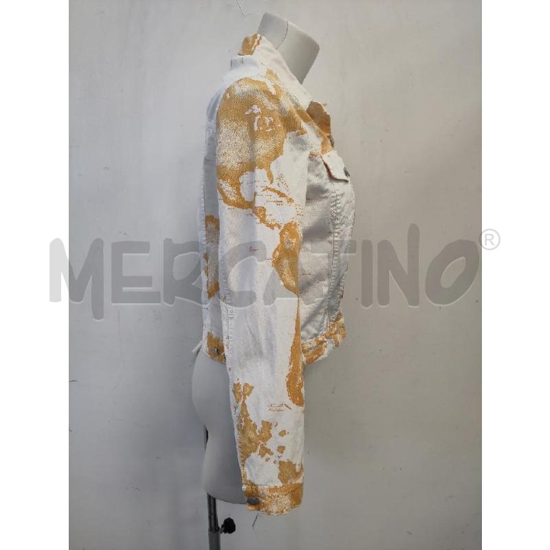 GIUBBINO D ALVIERO MARTINI BIANCO GIALLO  | Mercatino dell'Usato Verona fiera 2
