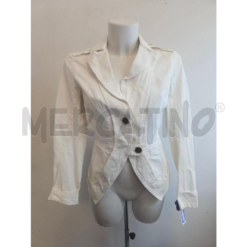 GIUBBINO D DENIM BIANCO SPORTMAX CODE  | Mercatino dell'Usato Verona fiera 1