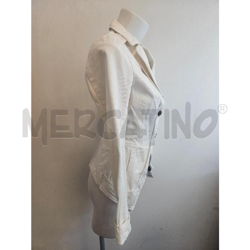GIUBBINO D DENIM BIANCO SPORTMAX CODE  | Mercatino dell'Usato Verona fiera 2