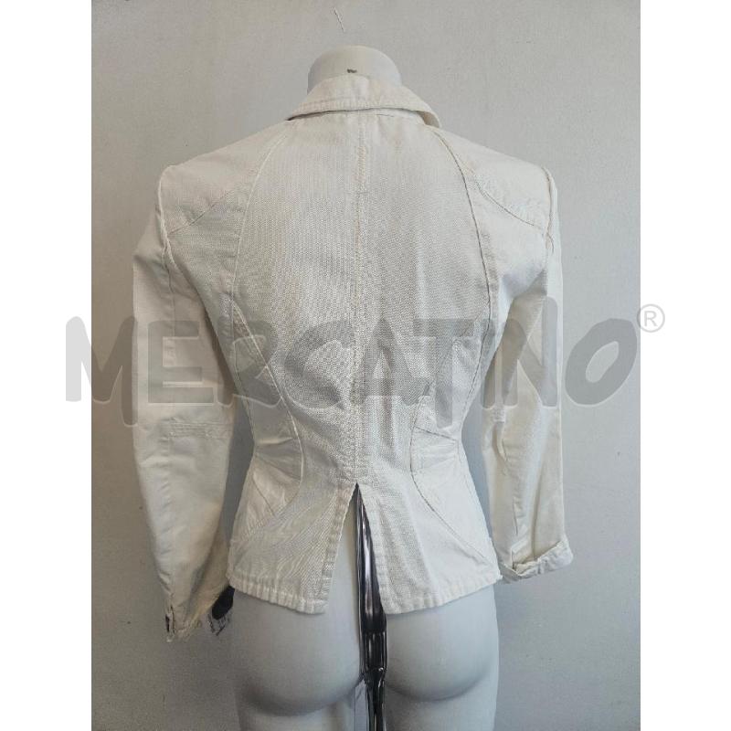 GIUBBINO D DENIM BIANCO SPORTMAX CODE  | Mercatino dell'Usato Verona fiera 3
