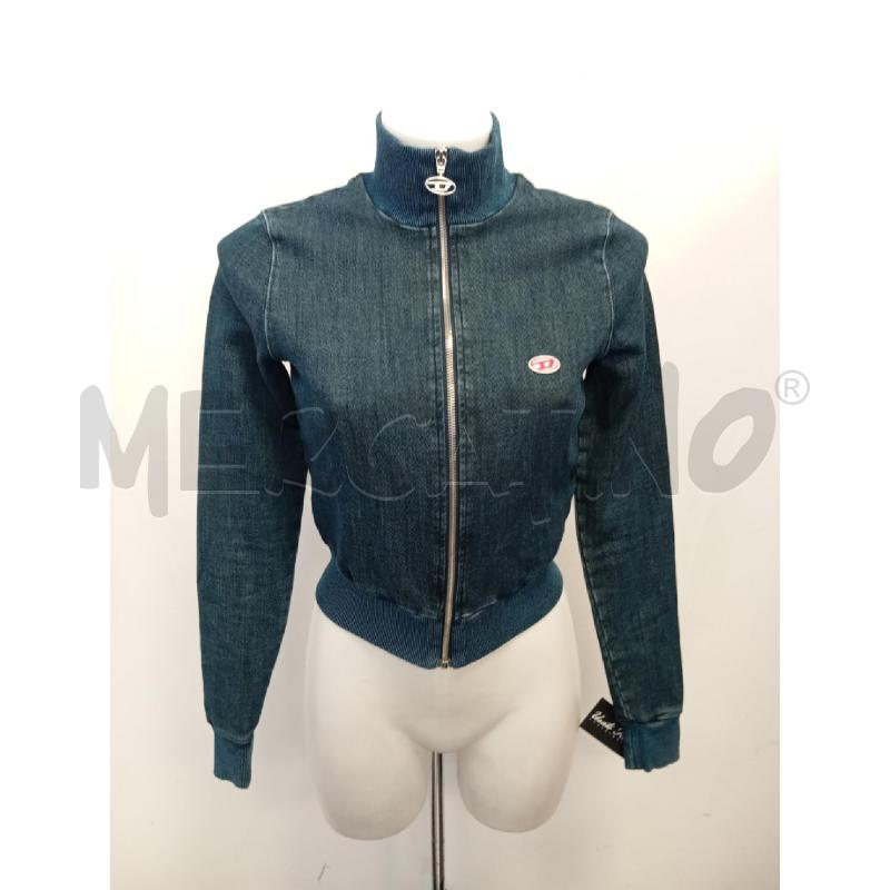 GIUBBINO D DIESEL IN DENIM LOGO ROSSO BIA  | Mercatino dell'Usato Verona fiera 1