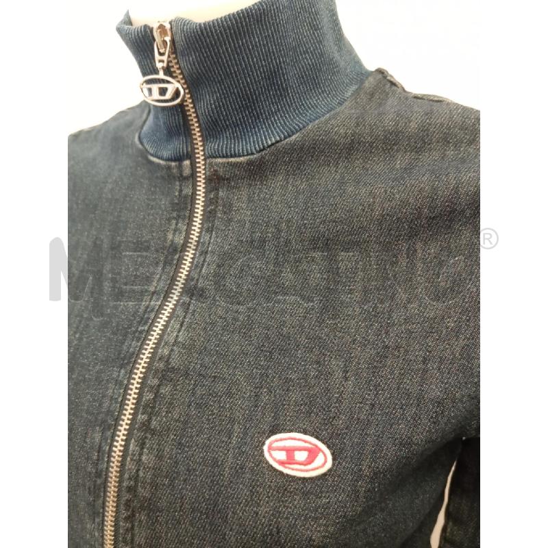 GIUBBINO D DIESEL IN DENIM LOGO ROSSO BIA  | Mercatino dell'Usato Verona fiera 2