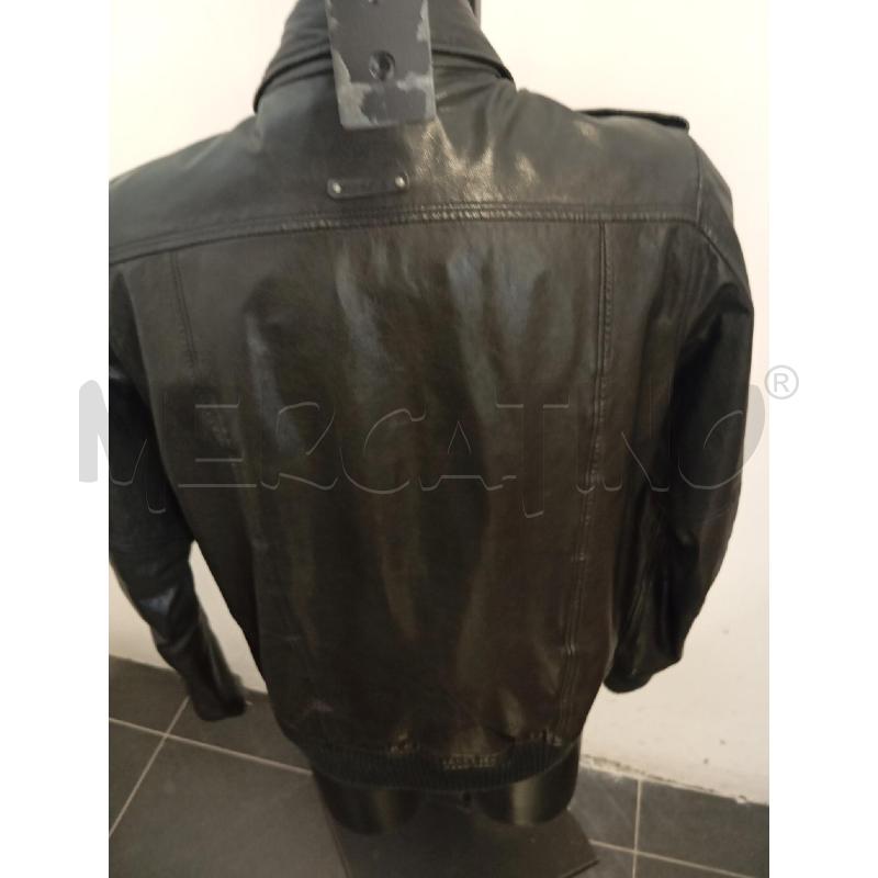 GIUBBOTTO U DIESEL NERO IN PELLE  | Mercatino dell'Usato Verona fiera 3