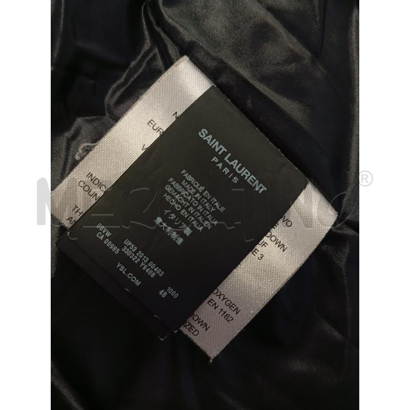 GIUBBOTTO U SAINT LAURENT NERO SOPRA PELLE  | Mercatino dell'Usato Verona fiera 5